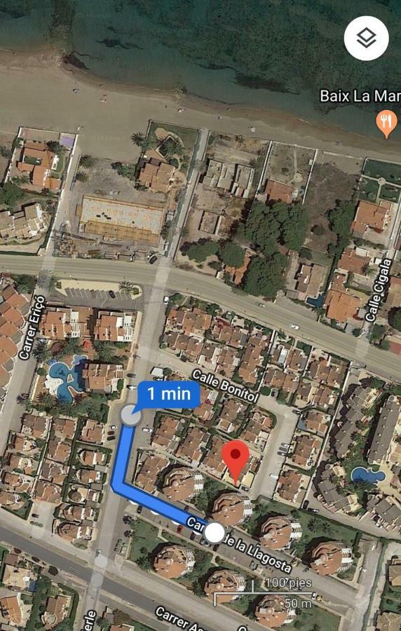 Estudio Con Piscina, Playa Y Wifi Dénia Exterior foto